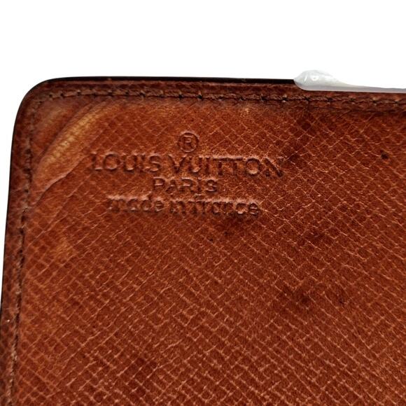 LOUIS VUITTON MONOGRAM PORTE VALEURS CARTES CREDIT WALLET - Picture 6 of 16